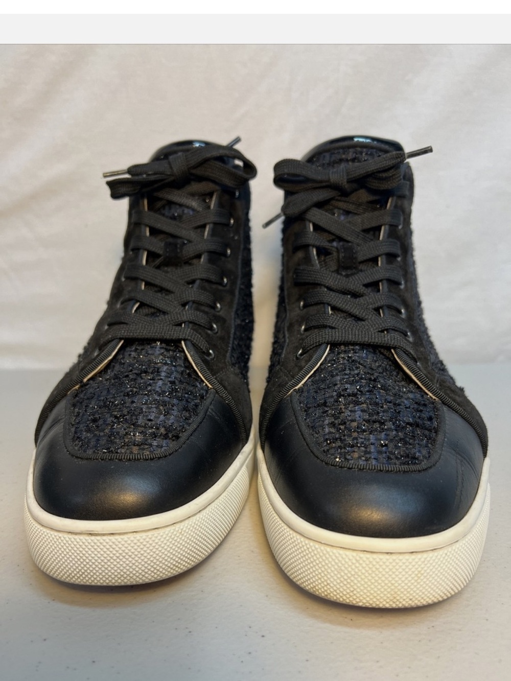 Christian Louboutin Men's High-Top Sneakers